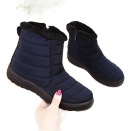 Doposci impermeabili con cerniera Novità W EVE181B blu navy