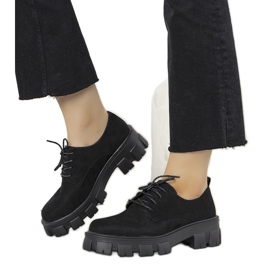 Scarpe nere su una spessa suola Melisande nero