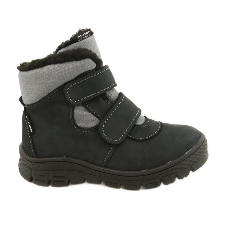 Stivali stivali con membrana Mazurek 1360 Antracite nero grigio