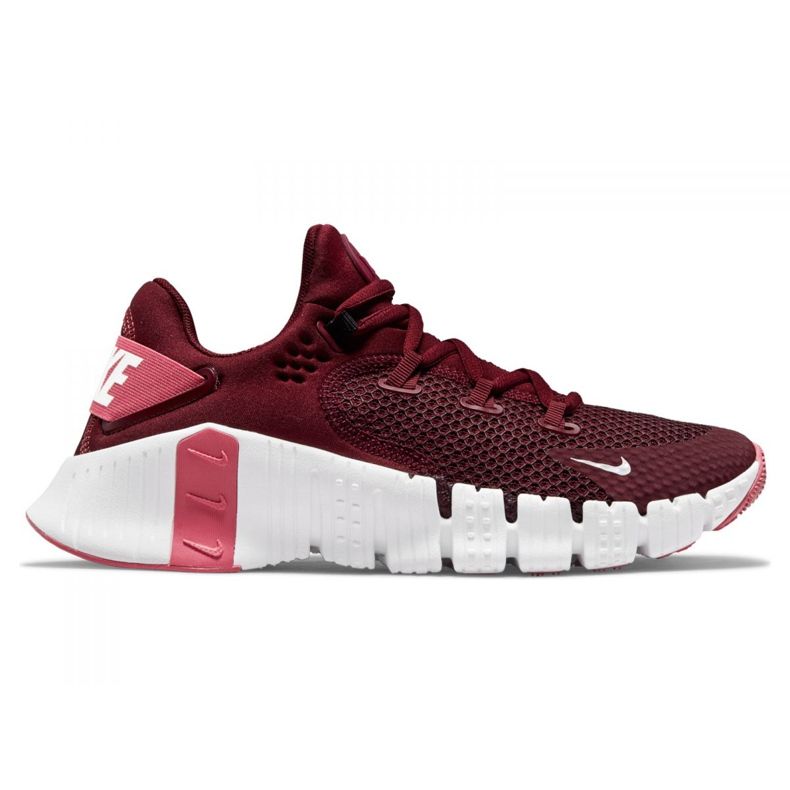 Nike Free Metcon 4 W CZ0596-669 scarpe da allenamento rosso multicolore