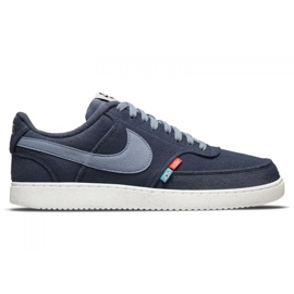 Scarpa Nike Court Vision Low Next Nature M DM0836-400 blu navy
