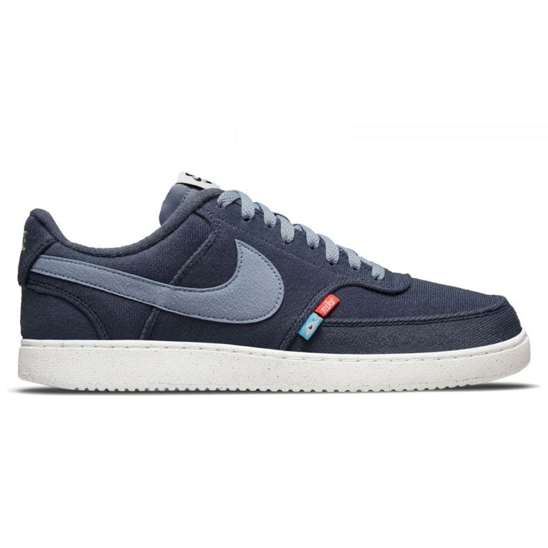 Scarpa Nike Court Vision Low Next Nature M DM0836-400 blu navy