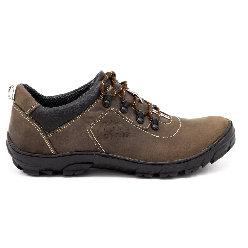Olivier Scarpe trekking uomo marroni 7109 marrone