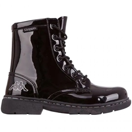 Vernice Kappa Deenish Shine W 242953 1115 scarpe nero
