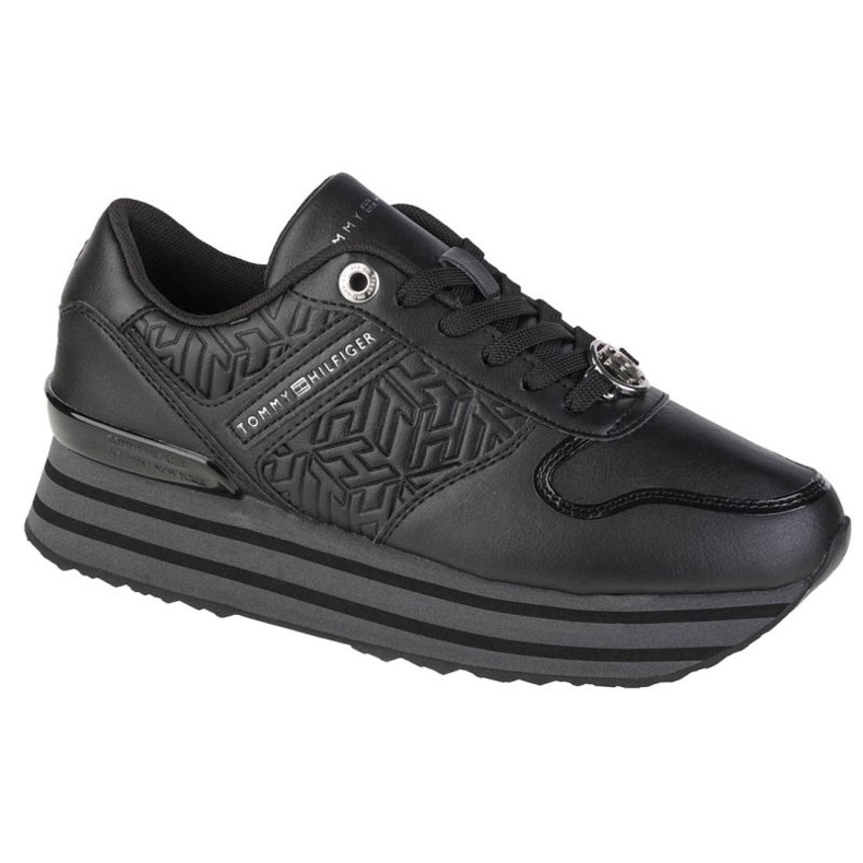 Tommy Hilfiger Flatfor Sneaker W FW0FW05939-BDS scarpe nero