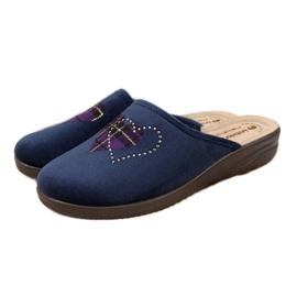 Pantofole da casa Inblu W ARC1 blu navy