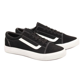Sneakers basse Atletico MATC263B bianco e nero
