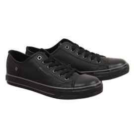 Sneakers basse in ecopelle Big Star M INT1554B nere nero
