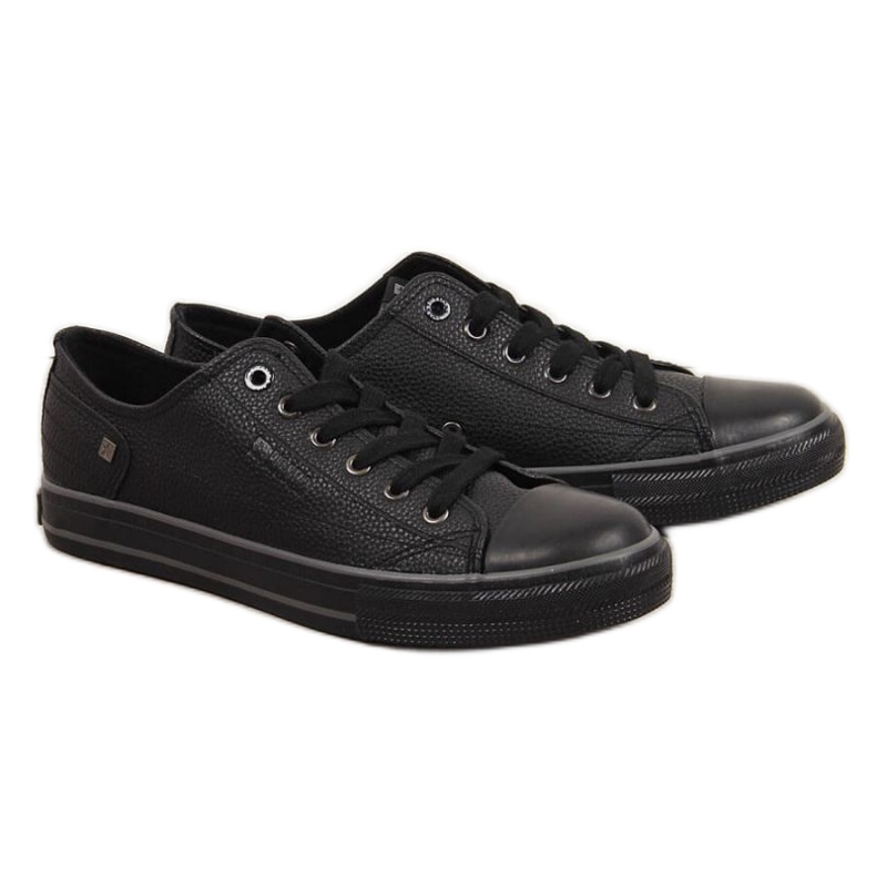 Sneakers basse in ecopelle Big Star M INT1554B nere nero