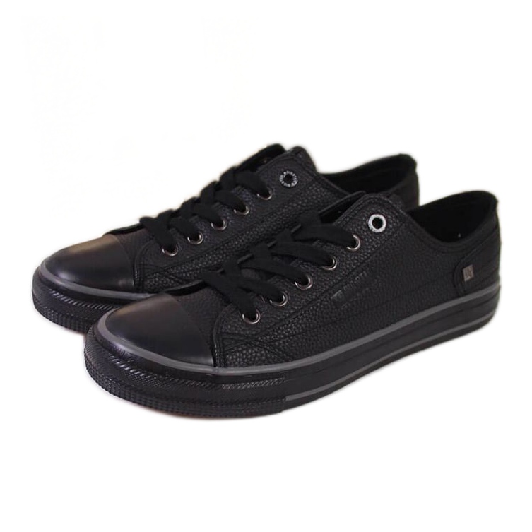 Sneakers basse con ecopelle Big Star II274002 W nere nero
