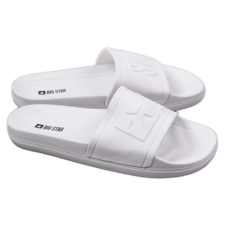 Ciabatte mare in gomma Big Star M DD174687SS20 bianco bianca
