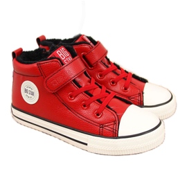 Sneakers Big Star Jr GG374034 rosso isolato marrone
