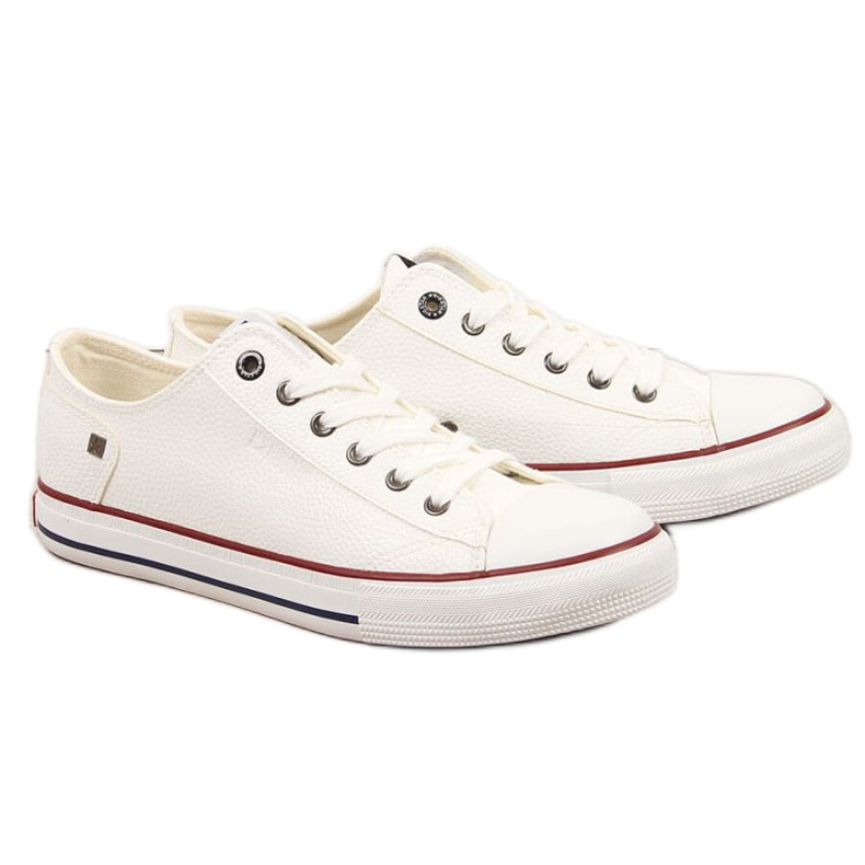 Sneakers basse con ecopelle Big Star M II174001 bianco bianca