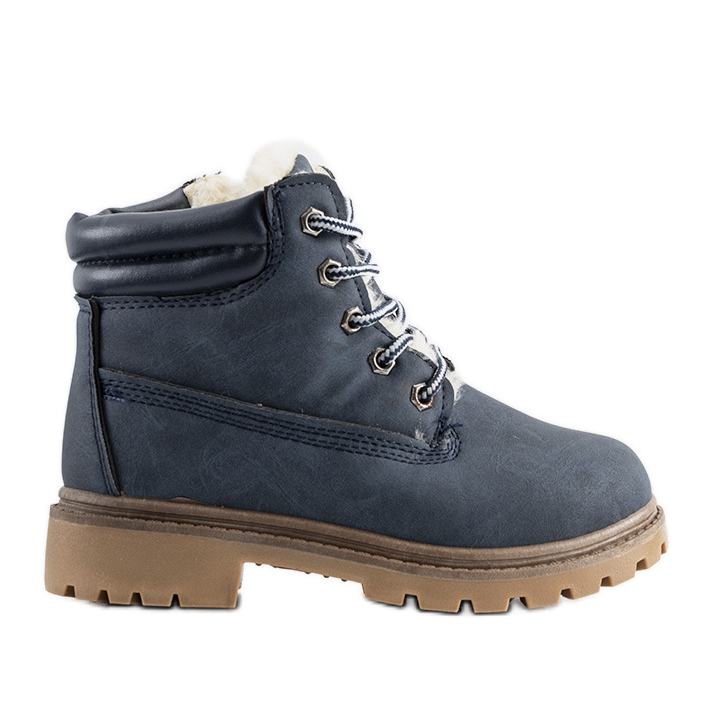 Trappers per bambini blu navy Marseau