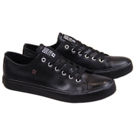 Sneakers in ecopelle Big Star M V174345 nero