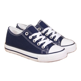 Sneakers basse Atletico Jr ATC388B blu navy bianco