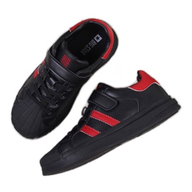 Scarpe sportive con velcro Big Star Jr GG374022 nere bianco nero