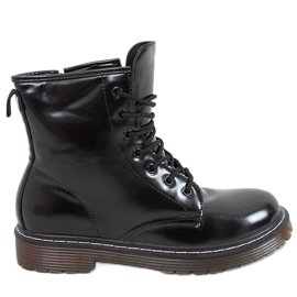 Stivaletti martensiaki da donna Dona Black nero