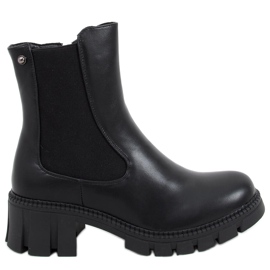 Stivaletti Chelsea con tomaia alta Tutu Black nero