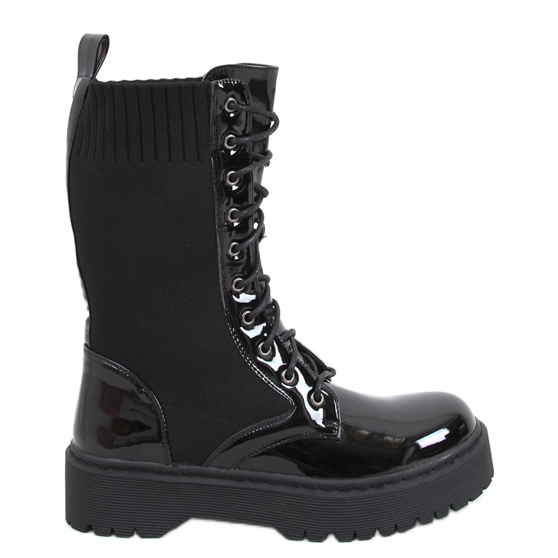 Calzino da lavoro superiore Soks Black nero