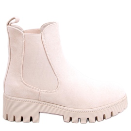 Stivaletti Chelsea da donna Nasty Beige