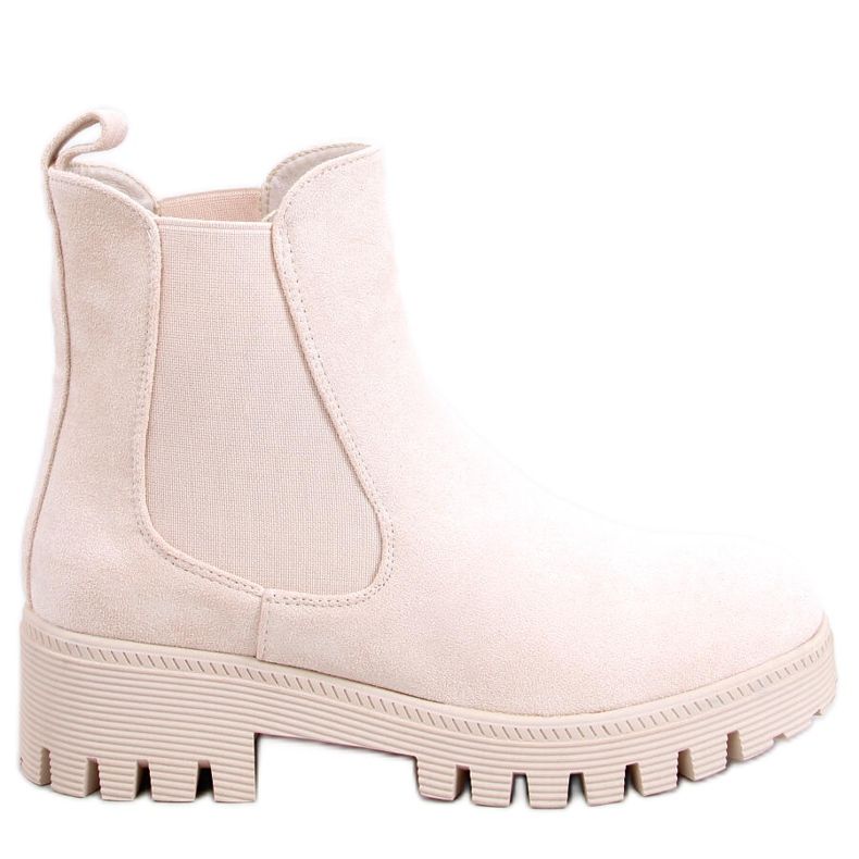 Stivaletti Chelsea da donna Nasty Beige