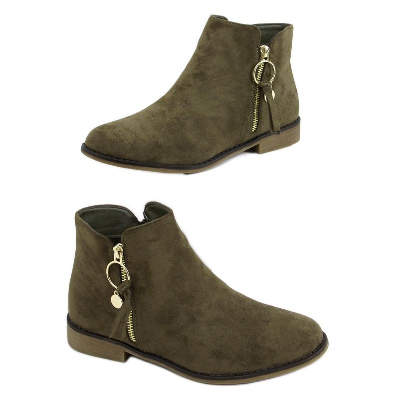 Stivaletti Chelsea da donna Viki Green verde