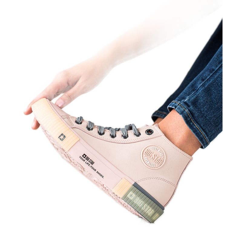 Sneakers da donna Big Star II274138 rosa