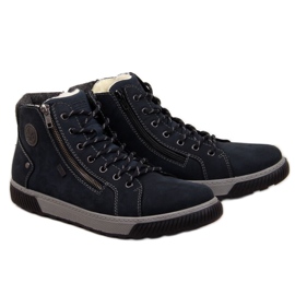 Stivali isolanti Rieker 38920 M blu navy