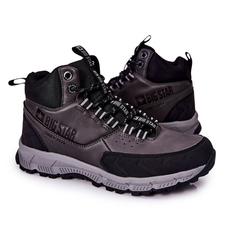Scarpe Sportive Alte Big Star II174176 Nere nero