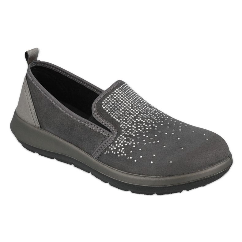 Scarpe da donna Dr.Orto Befado 156D005 Silver con cristalli d'argento
