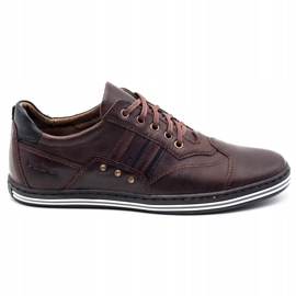 Polbut Scarpe casual da uomo 1801 testa di moro marrone