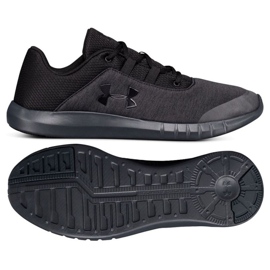 Under Armour Mojo M 3019858-001 scarpe da corsa nero grigio