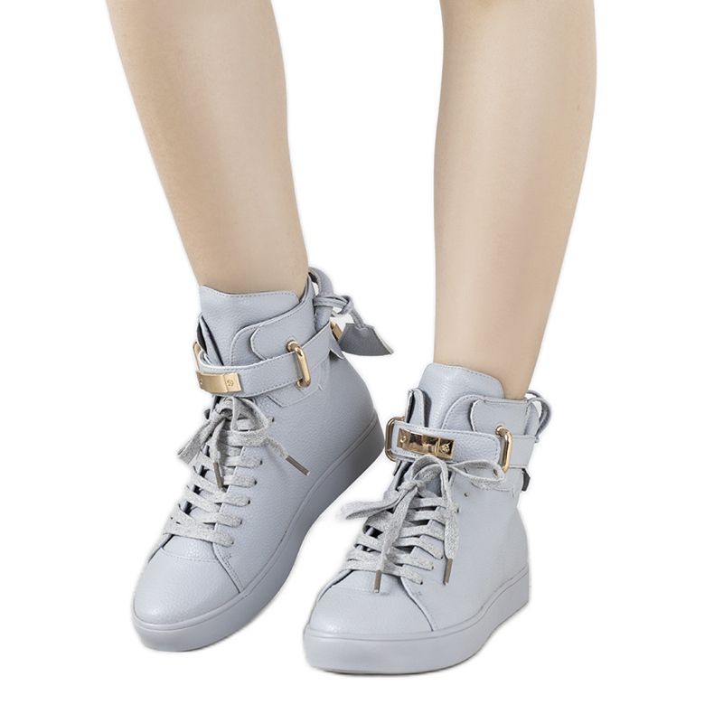 Stivali Evelien da donna grigi grigio