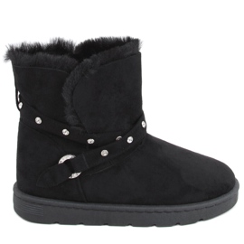 Stivali da neve da donna Emusy Liv Black nero