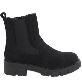 Hege Stivaletti Chelsea in camoscio nero