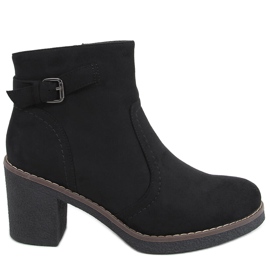 Stivali con tacco in gomma Retta Black nero