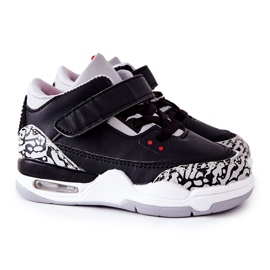 Scarpe sportive per bambini Lino bianco e nero