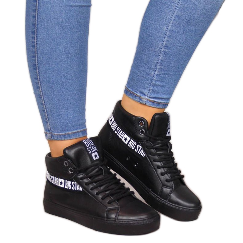 Sneakers alte Big Star W EE274355 nere nero