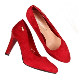 Décolleté sul palo Sergio Leone W SK3AN rosso