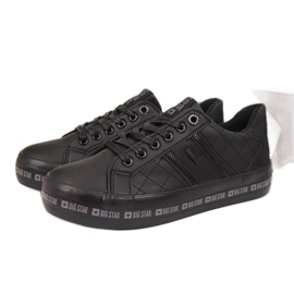 Sneakers basse nere sulla piattaforma Big Star W II274070 nero