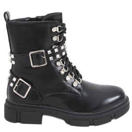 Stivali con getti Lise Black nero