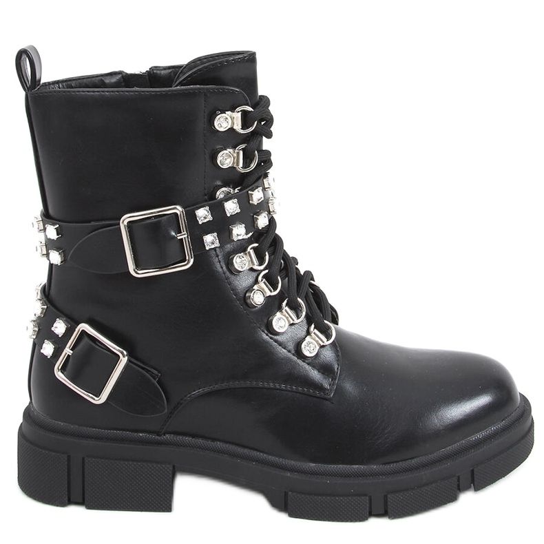 Stivali con getti Lise Black nero