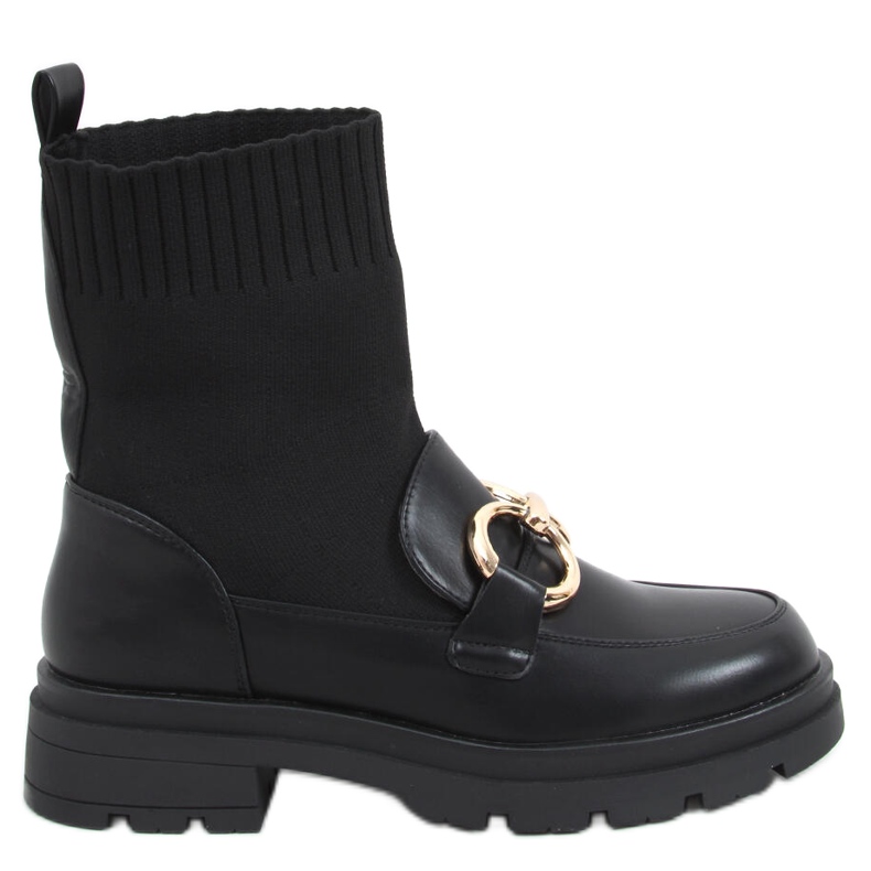 Tone Black Stivaletti con tomaia a calzino nero