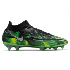 Nike Phantom GT2 Elite Df Sw Fg M DM0731-003 scarpe da calcio multicolore verde