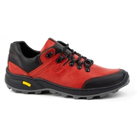 Olivier Scarpe da trekking da uomo 515 rosse rosso