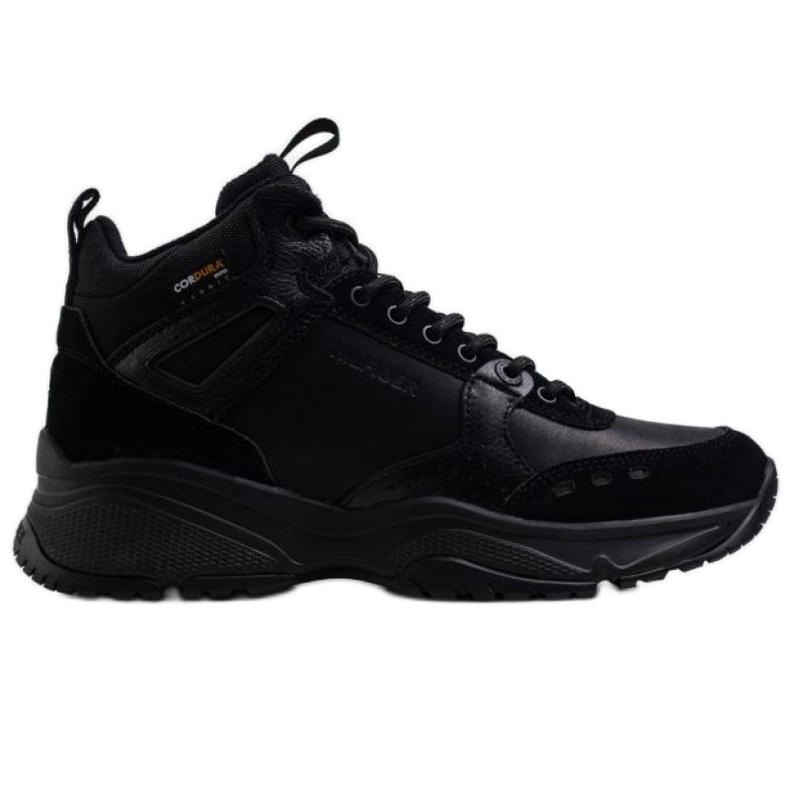 Scarpe Tommy Hilfiger High Sneaker Boot Leather M FM0FM03273 Bds nero