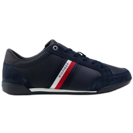 Scarpe Tommy Hilfiger Corporate Mix Pelle M FM0FM03741 DW5 blu navy