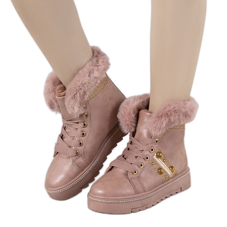 Sneakers invernali rosa Bernal