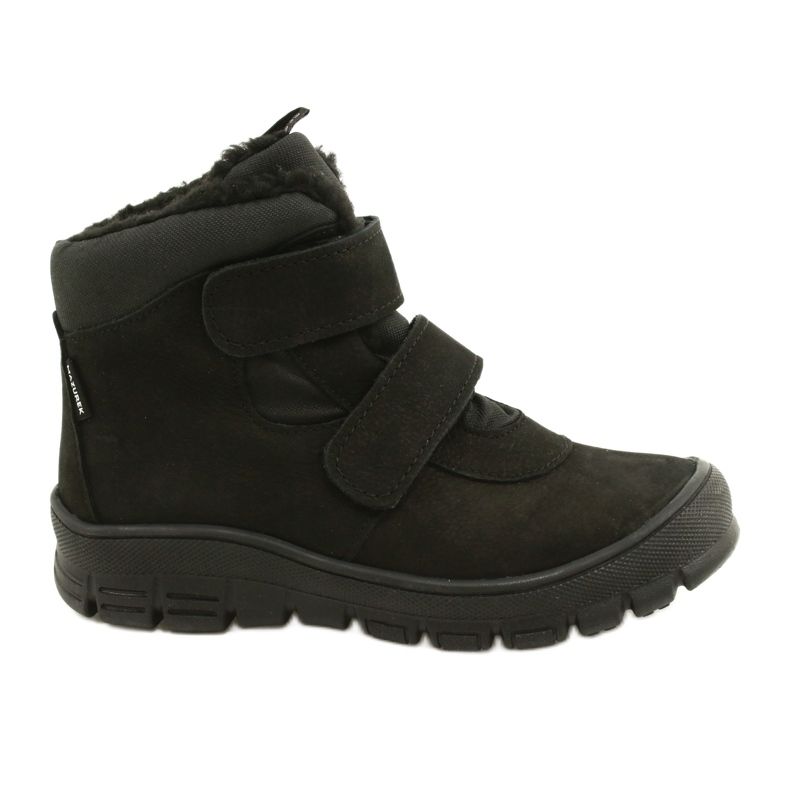 Stivali Neri Impermeabili con Velcro Mazurek 1360 nero